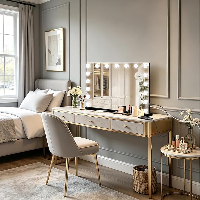 Ratsamee Hollywood Vanity Mirror with Lights
